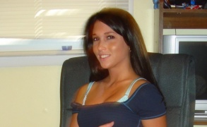 Cute Abby in Blue