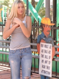 Alsion Angel At the Fun Park