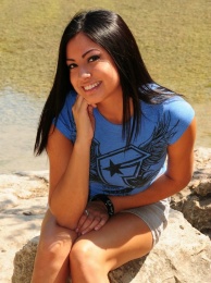 Cierra Spice Taking a Dip