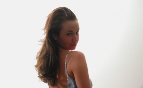 Stephanie in a Tight Dress