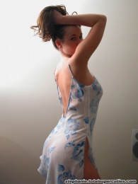 Stephanie in a Tight Dress