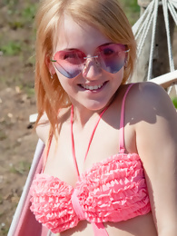 Nude Teen in a Hammock