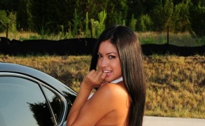 Cierra Spice on the Side of the Road