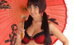 Chrissy Marie Red Hot Suitcase