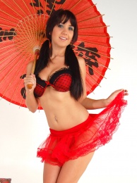 Chrissy Marie Red Hot Suitcase