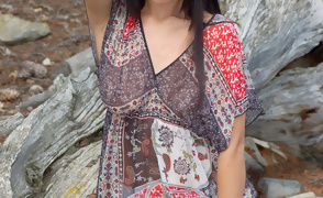 Chrissy Marie Topless in the Woods