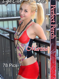 Marissa Strippign on the Balcony