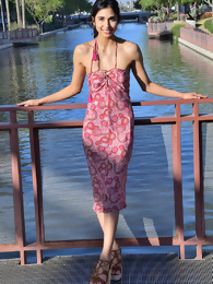Reina Rae in a Summer Dress