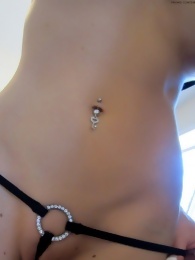 Katie Banks Self Shot String Bikini