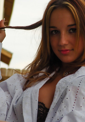 Next Door Nikki in Bra and Panties