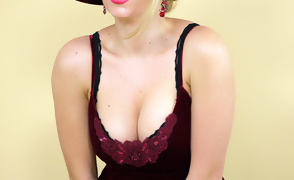 Hayley-Marie Copping Taking Off Her Top