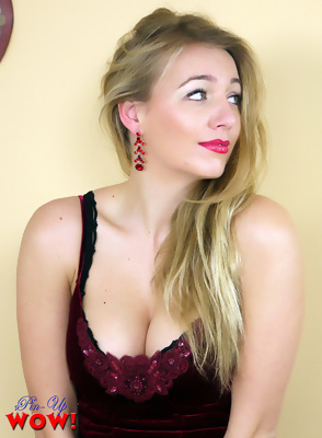 Hayley-Marie Copping Taking Off Her Top