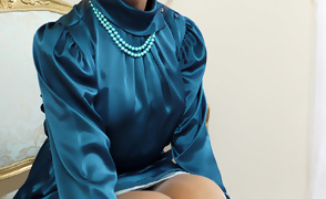 Elle Richie in Thigh Highs