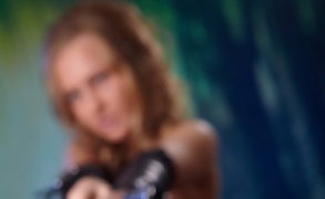 Kristine with a Sword