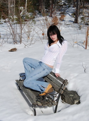 Emily Love in the Snow