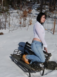 Emily Love in the Snow