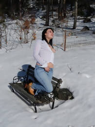 Emily Love in the Snow