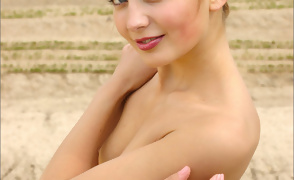 Lilya Naked on the Farm