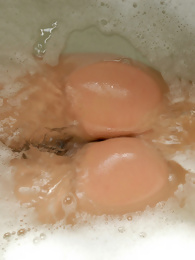 Blonde Polish Beauty Kasia Taking  a Bath