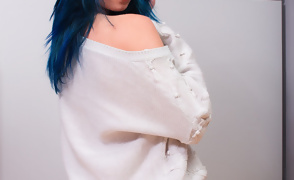 Ivy Blue in a Sweater