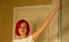 Lindsey Against the Glass